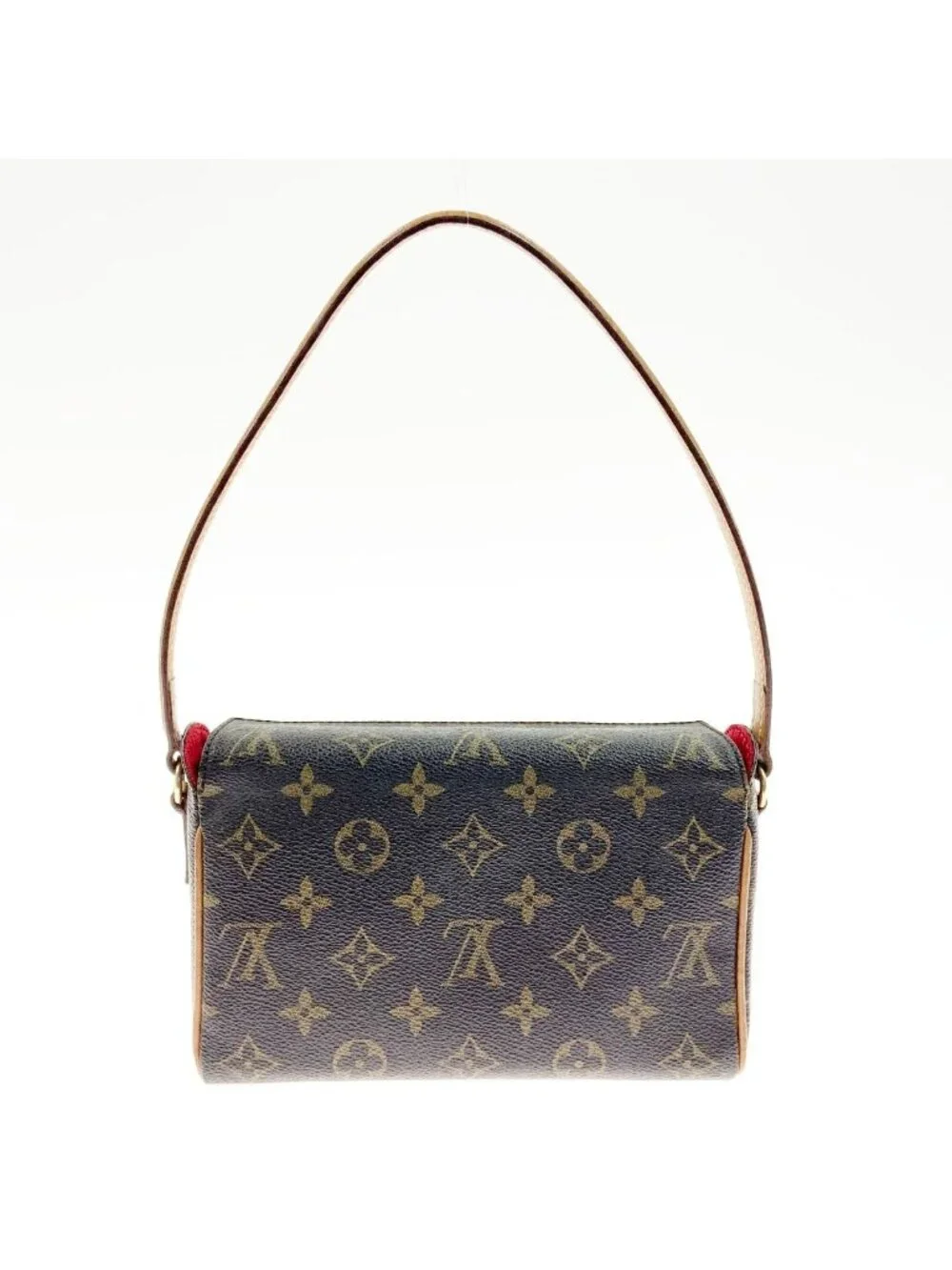Louis Vuitton Monogram Recital Handbag Brown